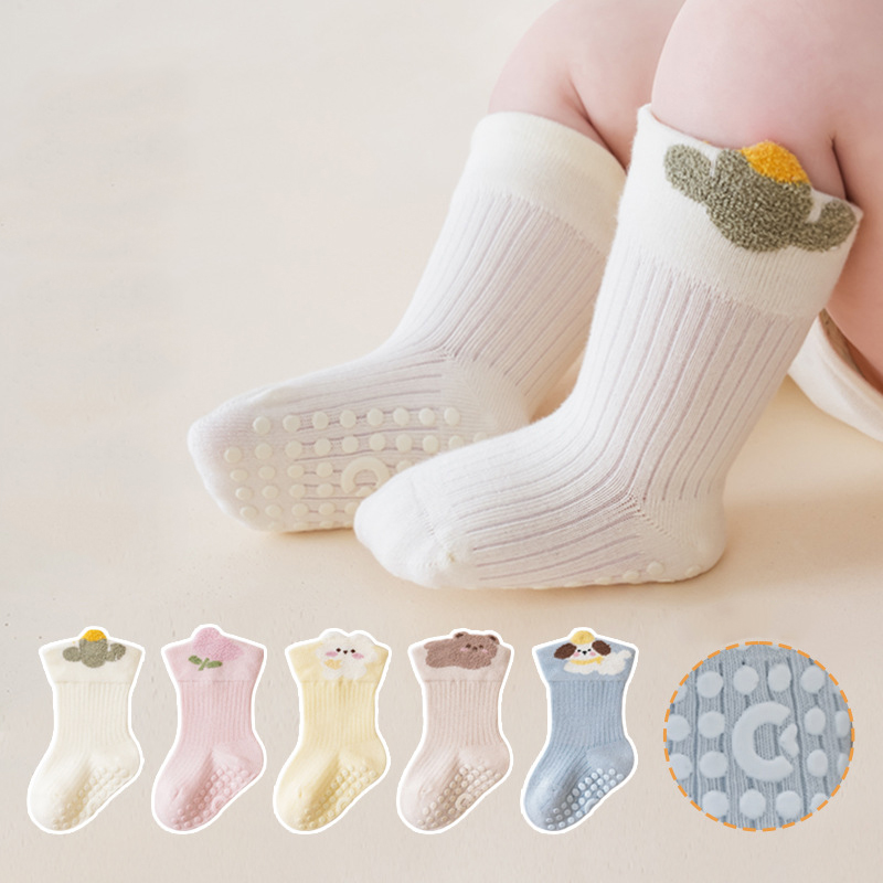 Anti‑Slip Baby Floor Socks Sof - Unisex Baby Socks Non Slip 评论和价格