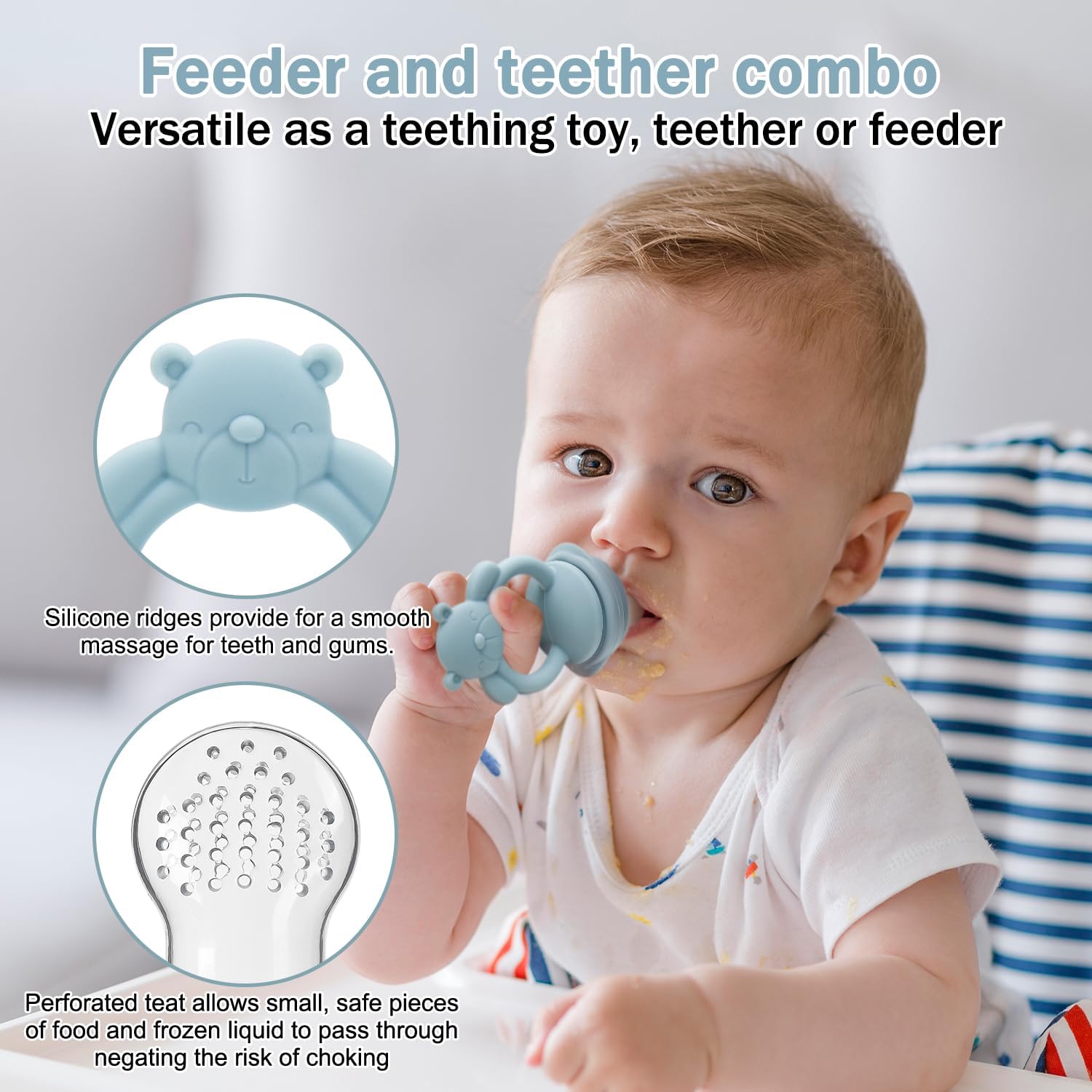 Baby Fruit & Food Feeder Pacif - Feeding 评论和价格