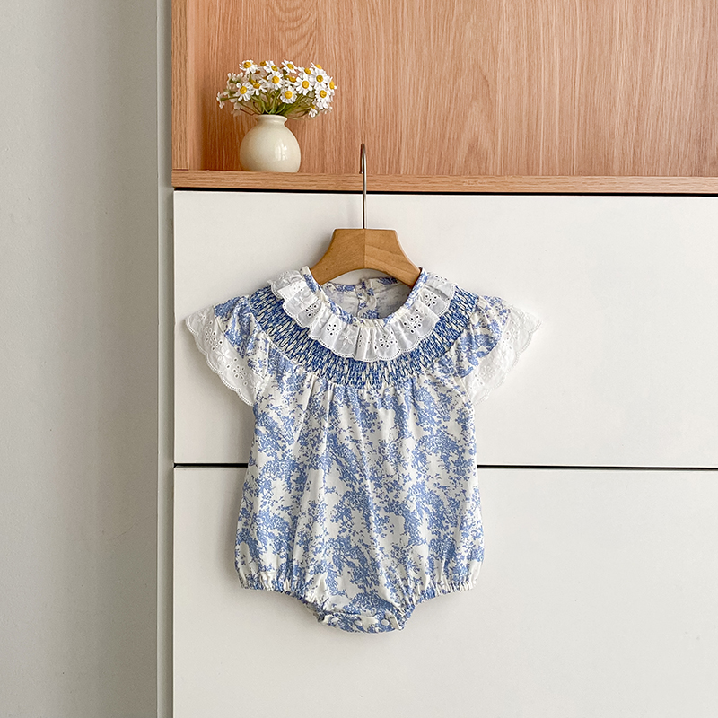 2026 New Summer Newborn Infant - Newborn Baby Girl Romper Floral 评论和价格
