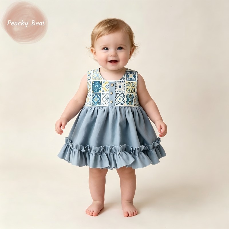 Fashion Newborn Baby Girl Boy  - Baby Summer Linen Sleeveless Jumpsuit 评论和价格