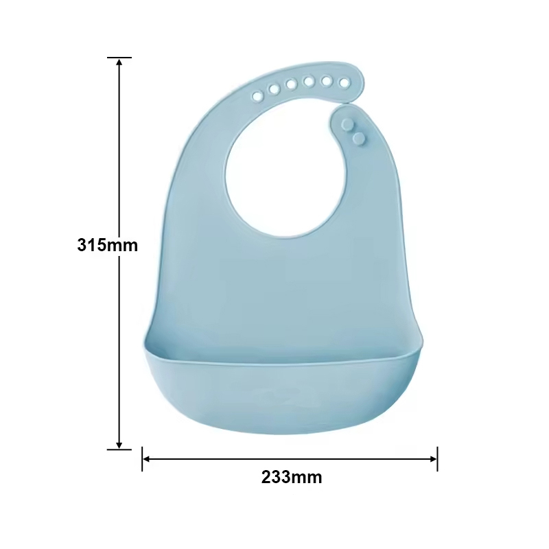 Food Grade Baby Soft Silicone  - Waterproof Baby Bibs Silicone 评论和价格