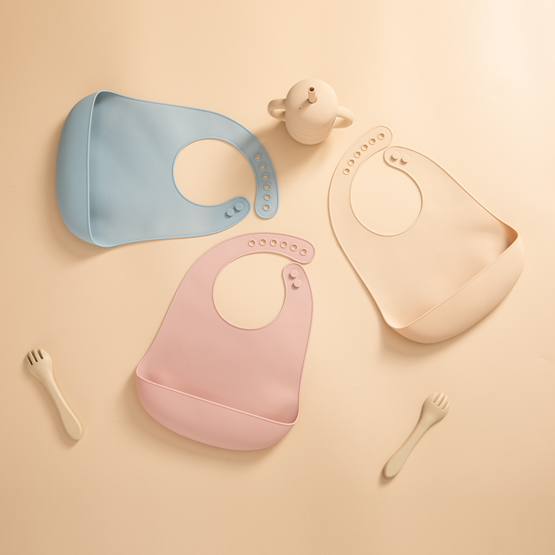 Food Grade Baby Soft Silicone  - Waterproof Baby Bibs Silicone 评论和价格