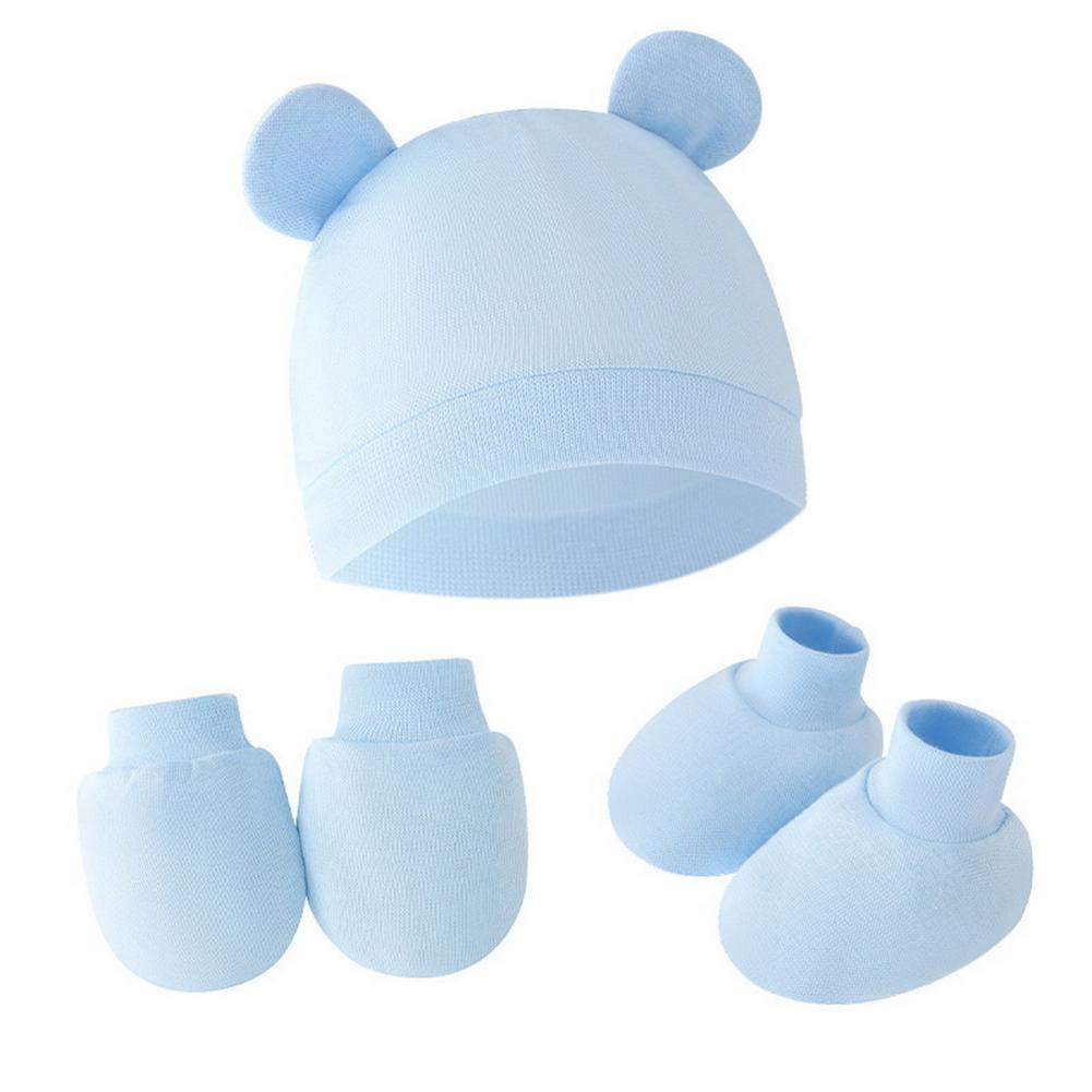 Newborn Foot Protectors Newbor - Infant Beanie Hat With Ears 评论和价格