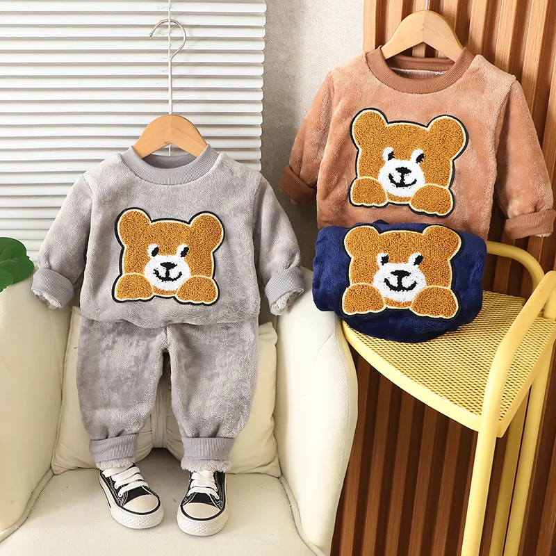 New Winter Baby Boys Clothes C - Toddler Boy Winter Fleece Jacket 评论和价格