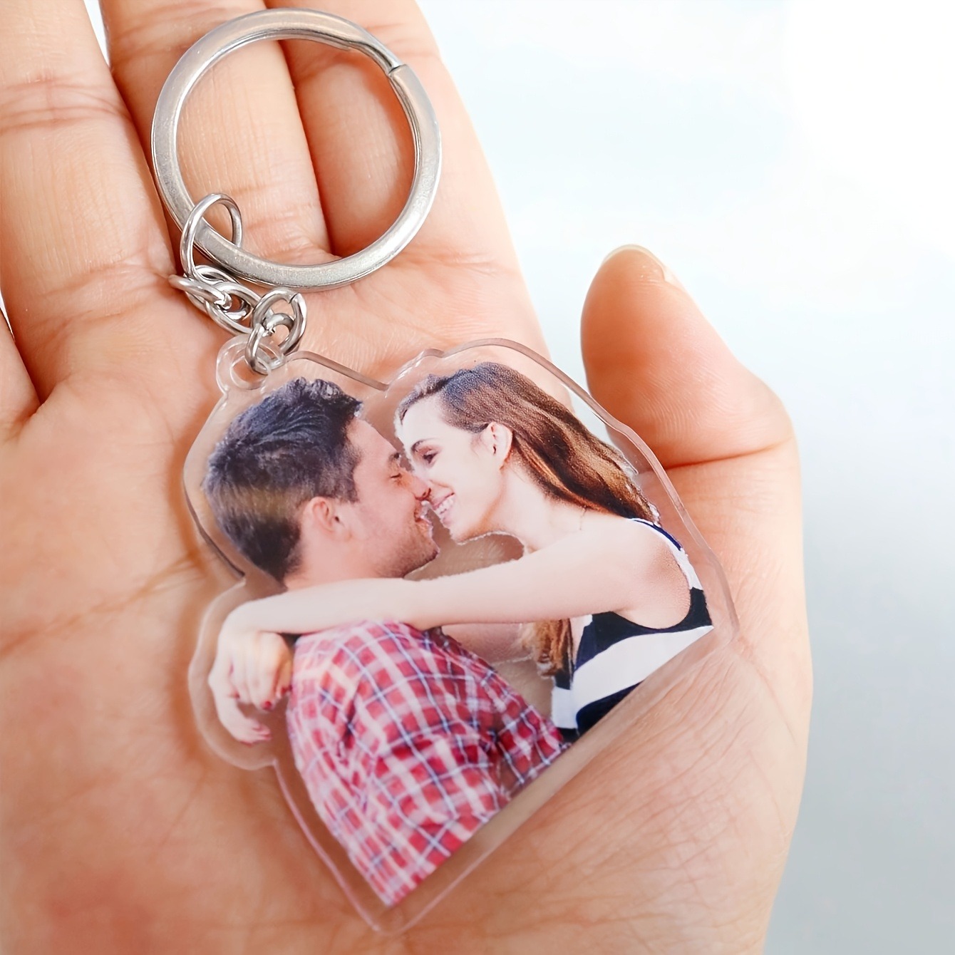 1 Custom Photo Acrylic Keychai - Baby Gear 评论和价格