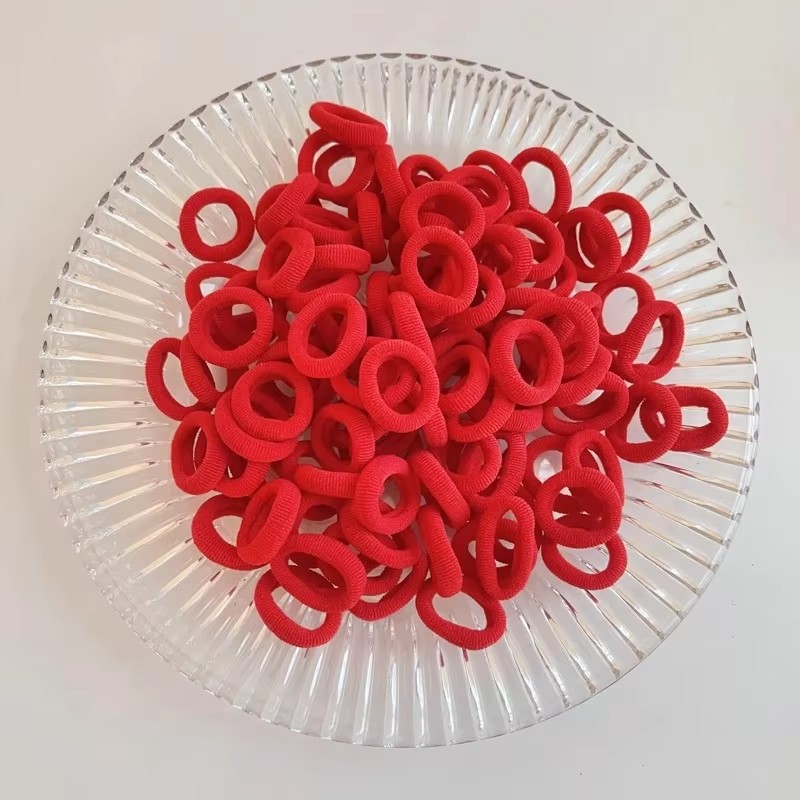 100 Pcs/Lot Elastic Hair Bands - Baby Gear 评论和价格